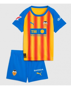 Valencia Maglia Gara Terza Repliche 2025-26 Bambino Maniche Corte Valencia Maglia Gara Terza Repliche 2025-26 Bambino Maniche Corte
